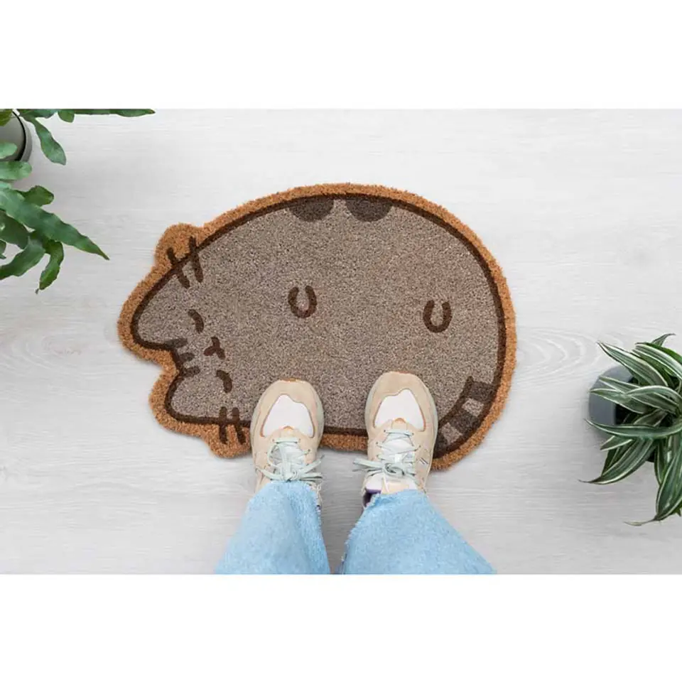 Pusheen - Cat-shaped doormat 40 x 60 cm | Wasserman.eu