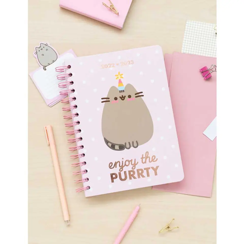 Pusheen Kalendarz Planner Szkolny Wasserman Eu