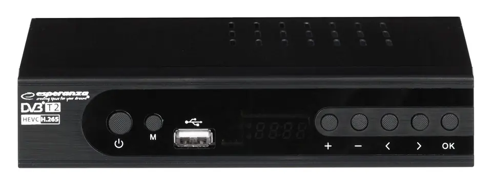 Esperanza TDT HD DVB-T2 H.265 HEVC Alta Definición USB EZ-EV106P