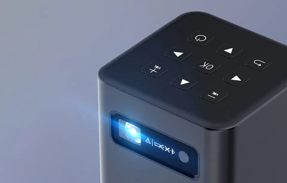 Wireless Mini Overhead Projector / Projector BYINTEK P20 DLP 3D 4K Android OS