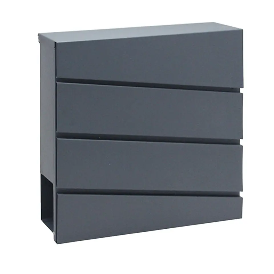 Anthracite letterbox