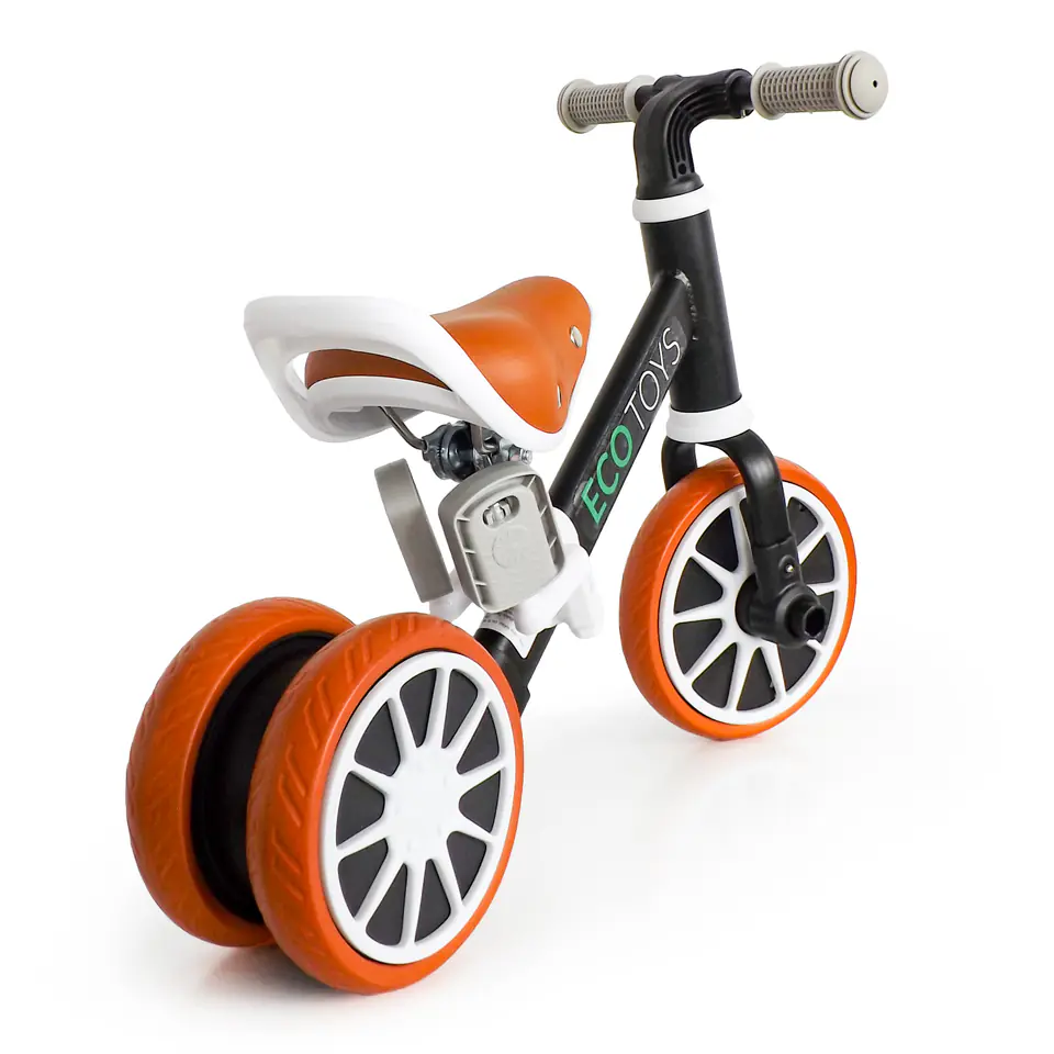 Bike, balance bike, ride with pedalsI 2in1 black