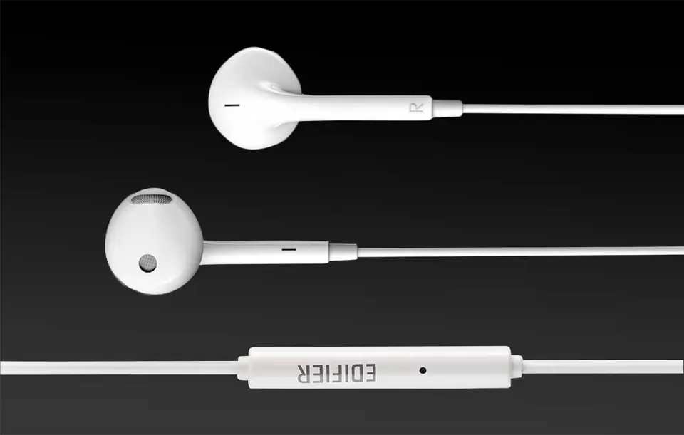 Słuchawki douszne przewodowe Edifier P180 Plus (białe)