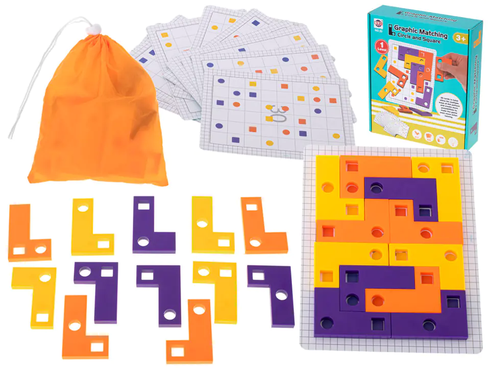 Tetris puzzle game + cards