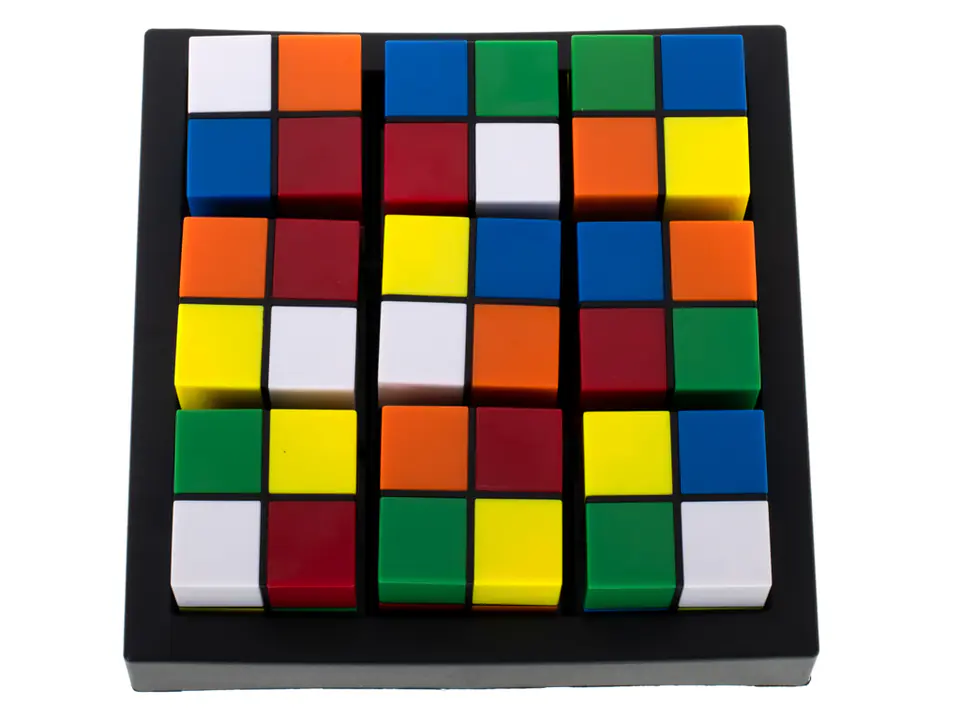Sudoku cube puzzle game