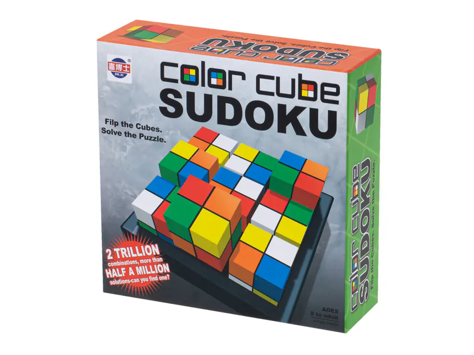 Sudoku cube puzzle game