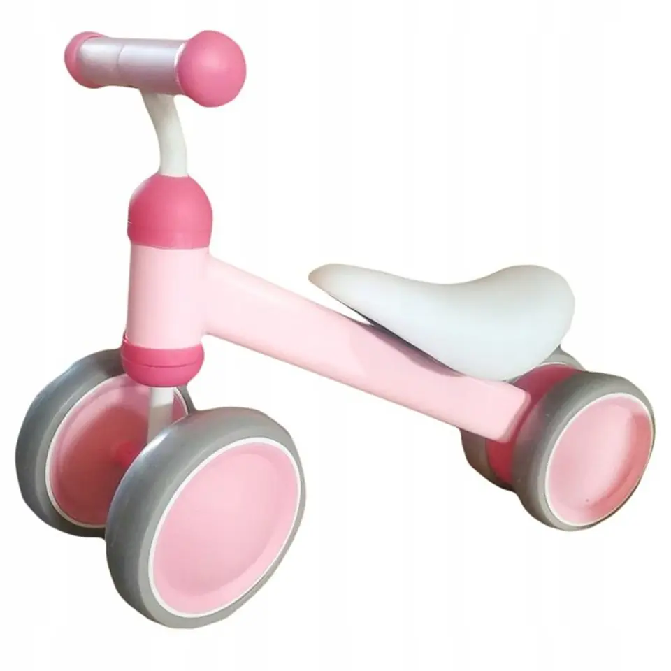 Practise Pink Ecotoys mini balance bike