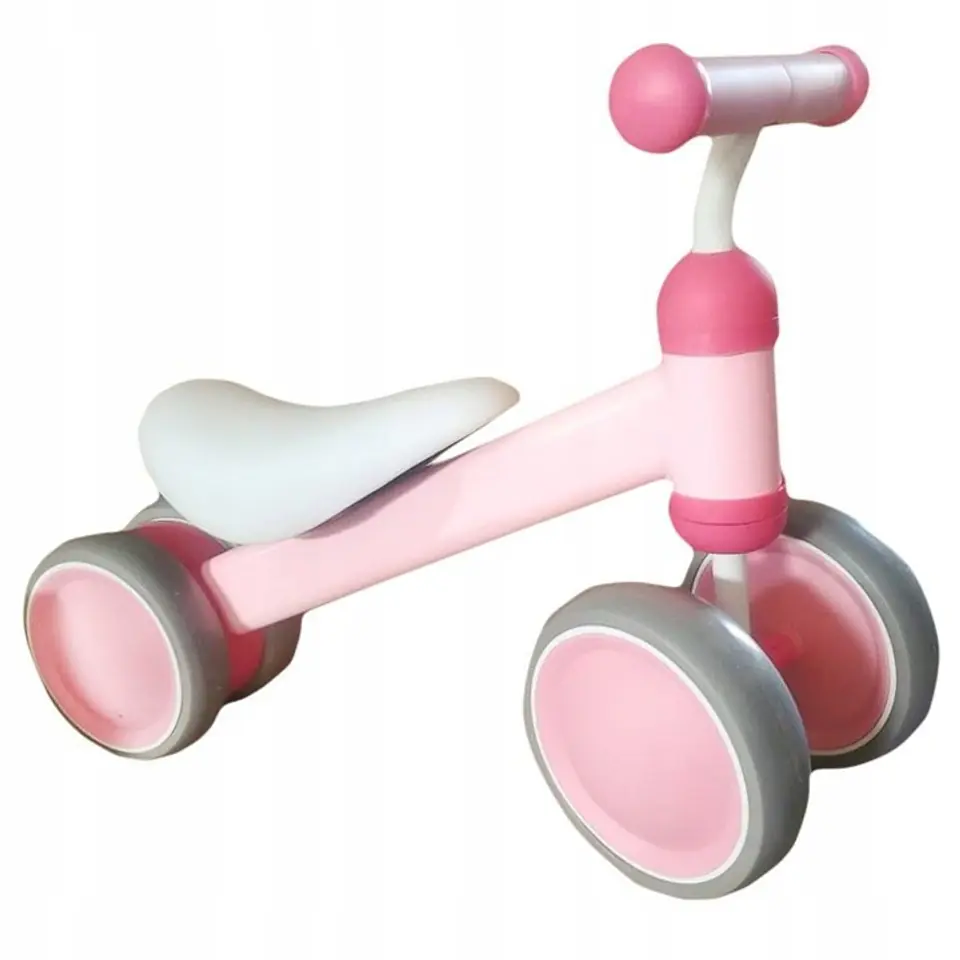 Practise Pink Ecotoys mini balance bike