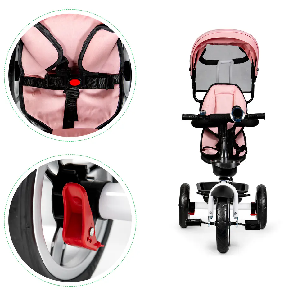 Rotating tricycle ECOTOYS