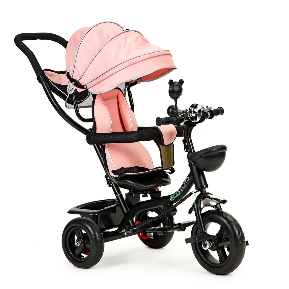 Tricycle, rotatable seat, stroller seat