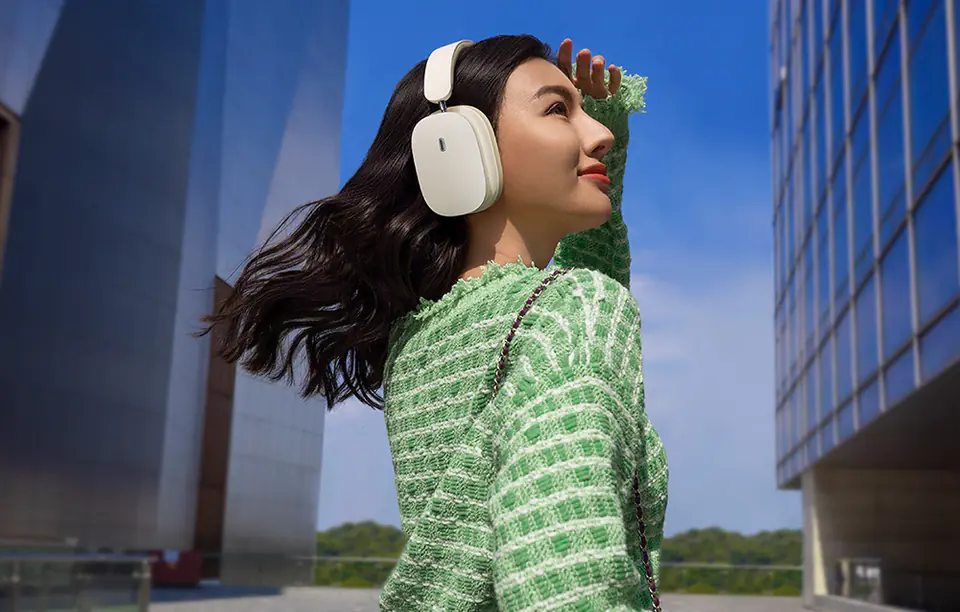 Baseus Bowie H1 Bluetooth 5.0 Headphones (White)