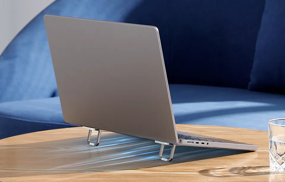 Baseus universal laptop stands (2 pcs) silver