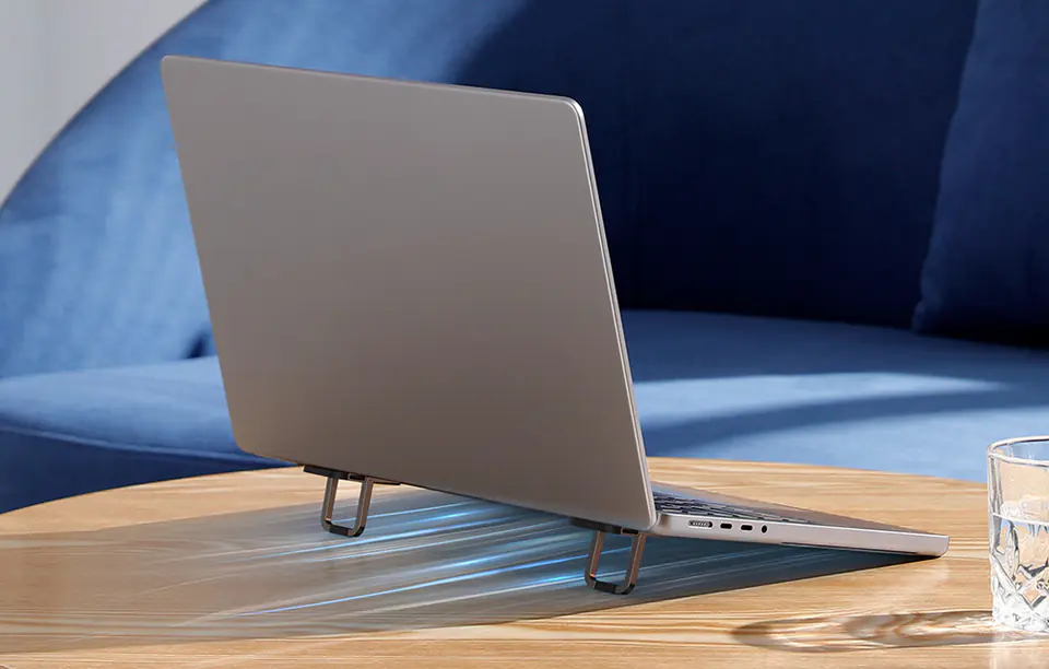 Baseus universal laptop stand (2) grey
