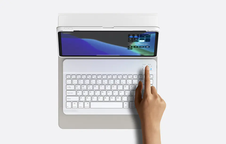 Baseus Brilliance keyboard case for Ipad Pro 11" white