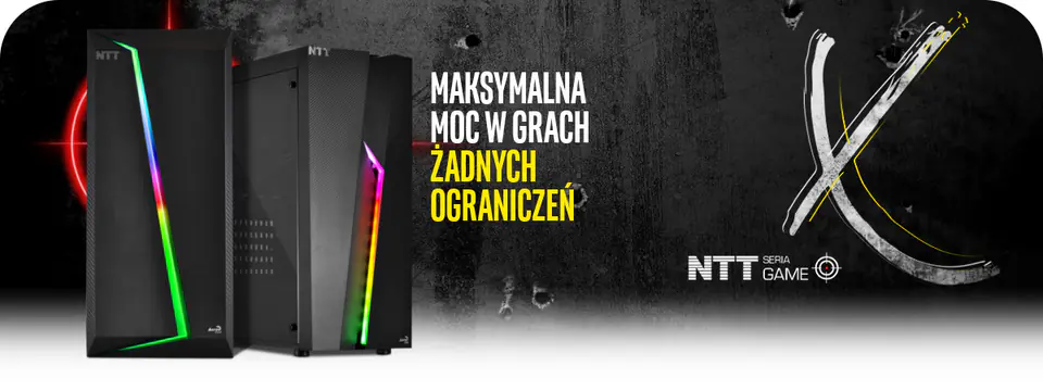 KOMPUTER DO GIER NTT GAME - R7 7700, RX 7700XT 12GB, 16GB RAM, 1TB SSD, W11H