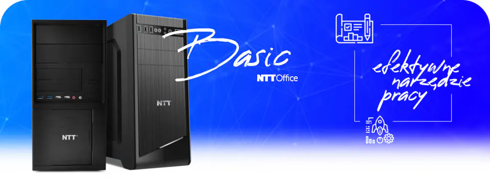 NTT OFFICE OFFICE COMPUTER - I3-10100, 8GB RAM, 512GB SSD, WIFI, W10 HOME