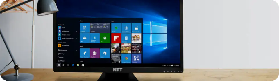 Komputer All-in-One NTT AiO 23,8'' - i5 12400, 8GB RAM, 512GB SSD, WIFI, DVD, W11 Pro