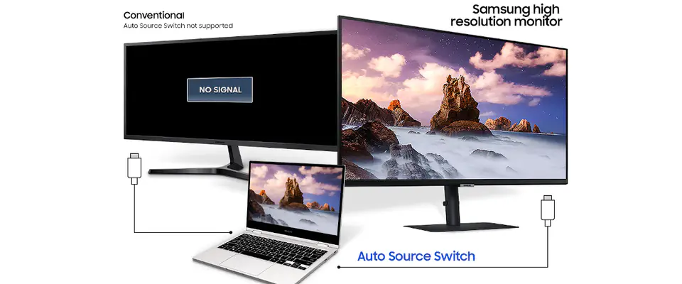 Samsung S24A600NWU 61 cm (24") 2560 x 1440 pixels Wide Quad HD+ LCD Black