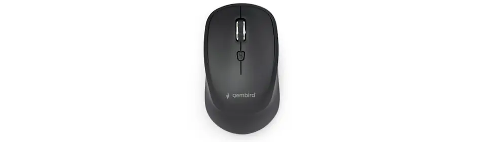 GEMBIRD MYSZ MUSW-4B-05 OPTYCZNA 1600 DPI USB BEZPRZEWODOWA, NANO ODBIORNIK, CZARNA