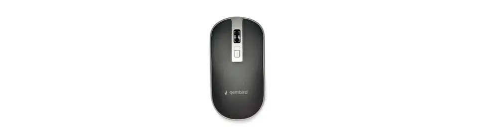 GEMBIRD MYSZ MUSW-4B-06-BS OPTYCZNA 1600 DPI USB BEZPRZEWODOWA, NANO ODBIORNIK, CZARNA