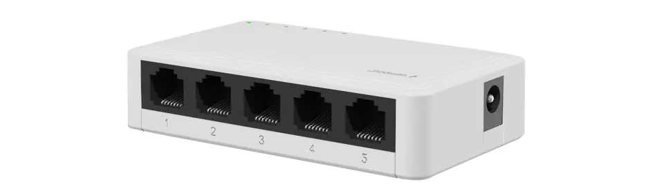 GEMBIRD DESKTOP SWITCH GIGABIT LAN (5X 10/100/1000MBPS) WHITE