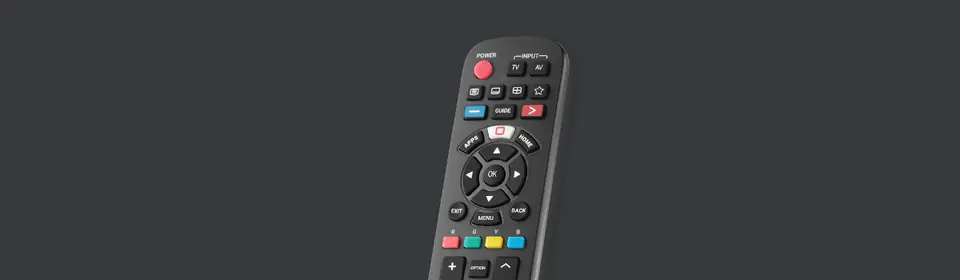 One For All universal remote control URC4914 for Panasonic TVs