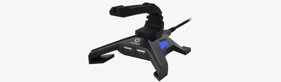 USB 2.0 Hub with HIRO Atlas Mouse Cable Mount