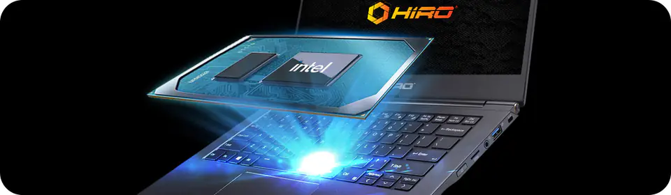 Laptop HIRO B141 14&quot; - i3-1115G4, 8GB RAM, 256GB SSD M.2, W11