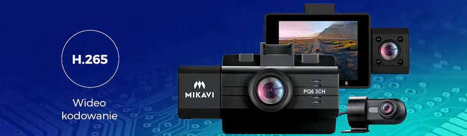 Mikavi PQ6 3CH video recorder