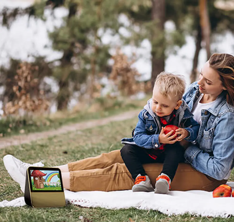 Telewizor mobilny z radiem DAB+ i FM