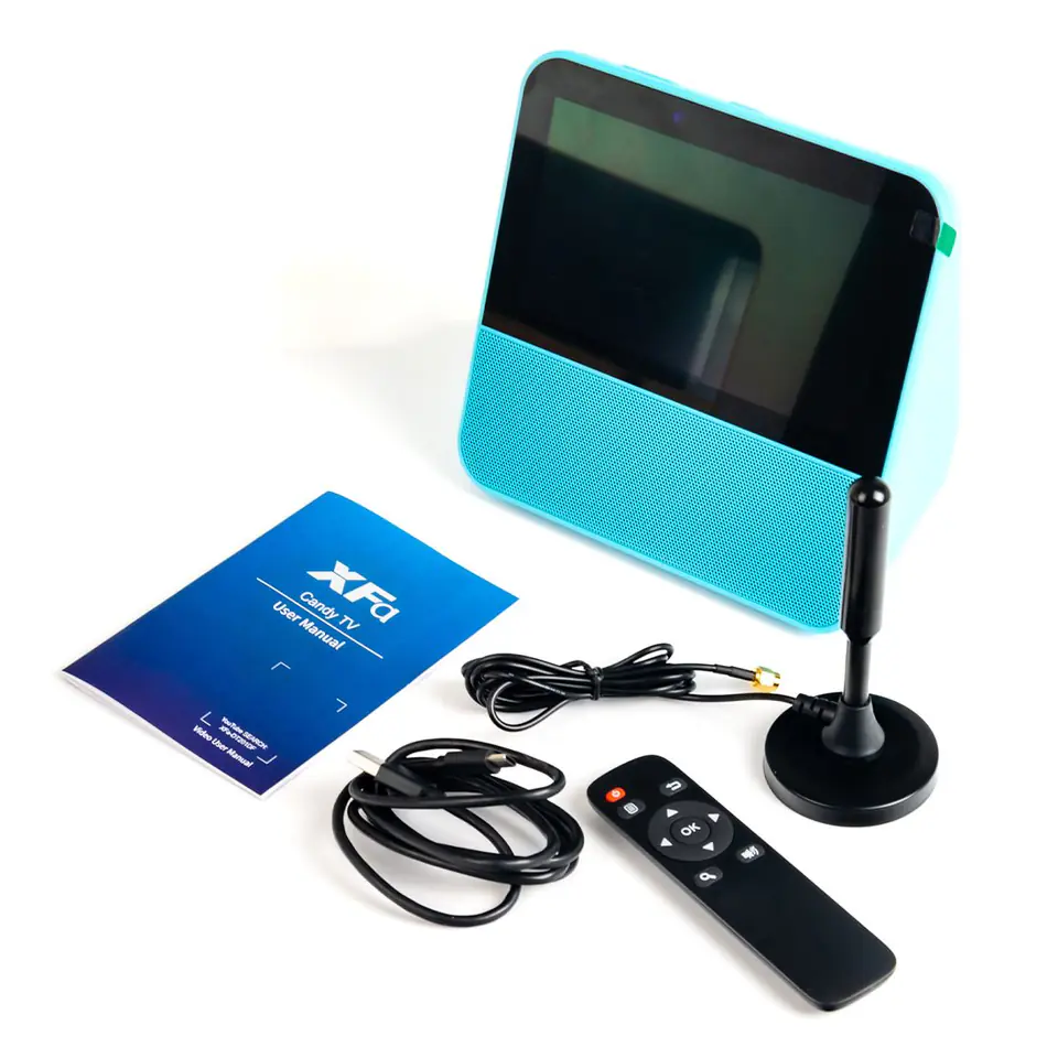 Mini portable TV 7 DVB-T2 DAB+ FM H.265 T