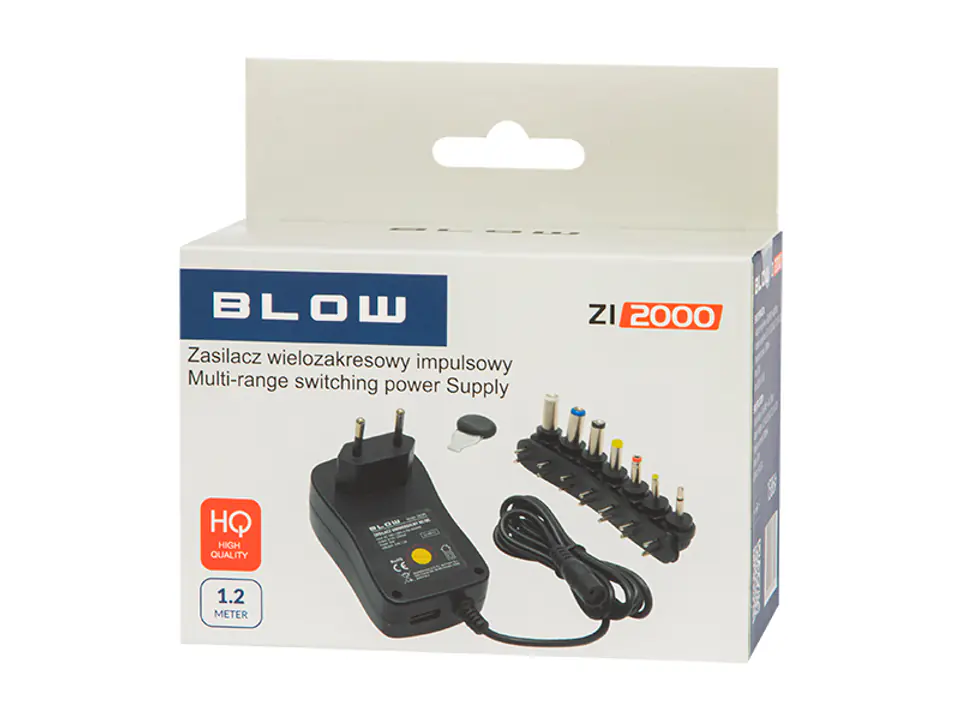 Zasilacz wielozakresowy 3-12V 2A Blow ZI2000 z USB