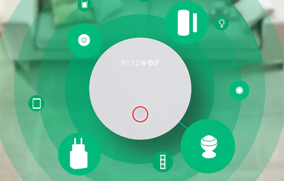 Smart socket ZigBee Blitzwolf BW-SHP13, 3680W