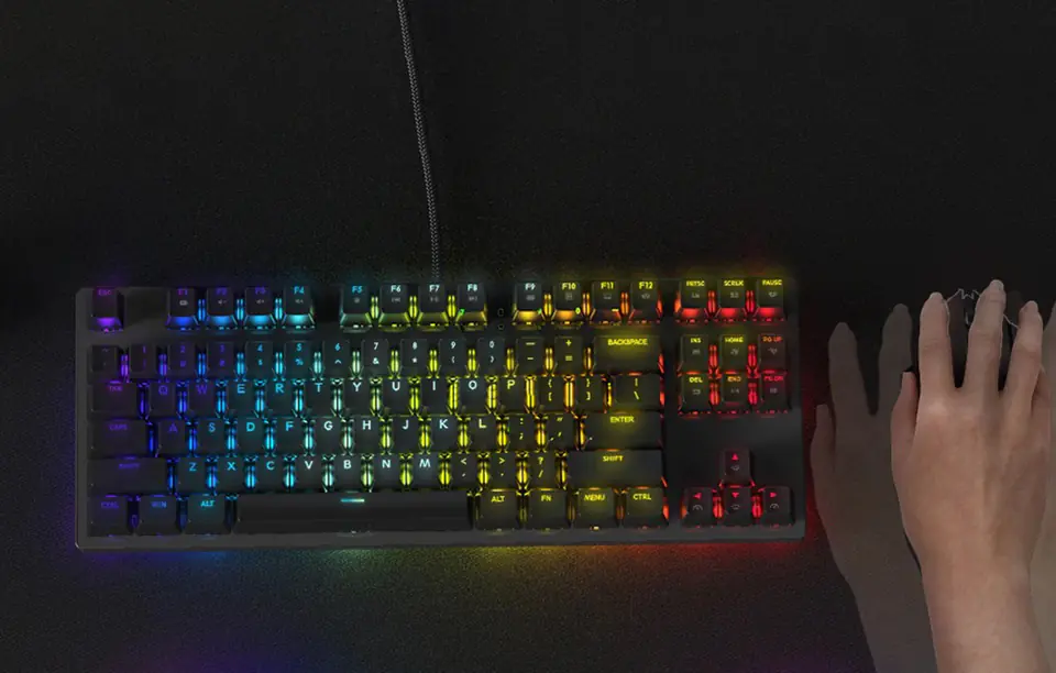 BlitzWolf BW-KB2 Mechanical Gaming Keyboard, Blue switch (RGB)