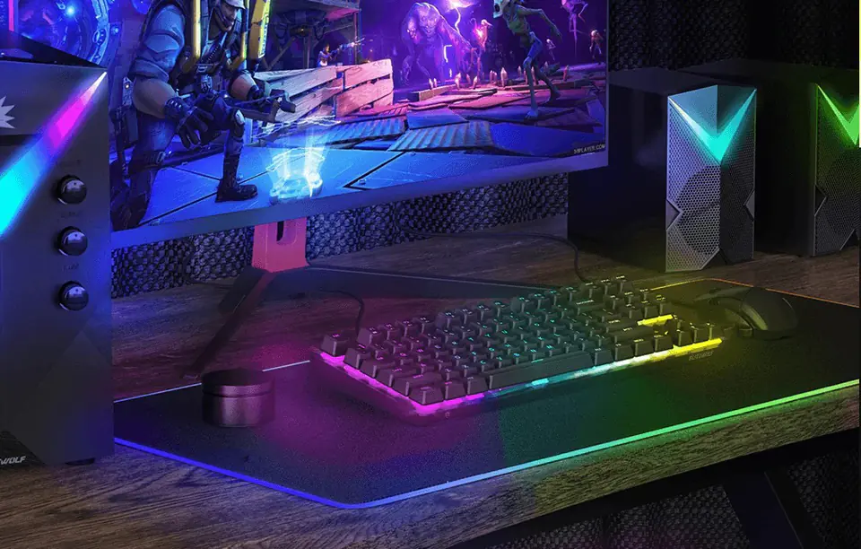 BlitzWolf BW-KB2 Mechanical Gaming Keyboard, Blue switch (RGB)