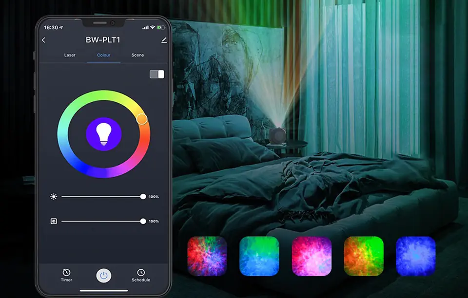 Blitzwolf BW-PLT1 Smart Star Projector, Wi-Fi