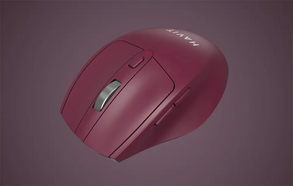 Havit MS61WB Wireless Mouse (burgundy)