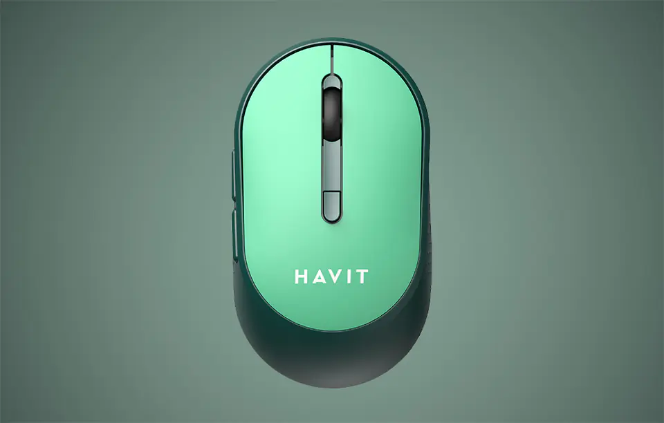 Bezprzewodowa mysz  Havit MS78GT -G (zielona)