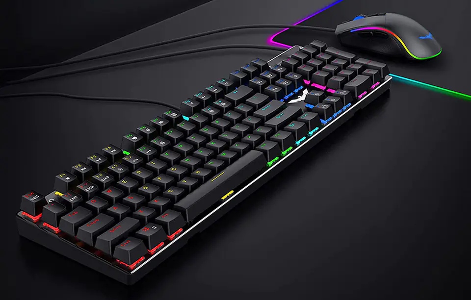 2-in-1 Havit KB393L Keyboard + Mouse (Black)