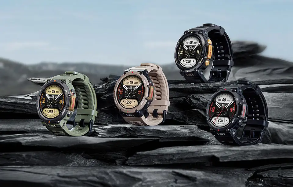 Smartwatch Amazfit T-Rex 2 (Ember Black)