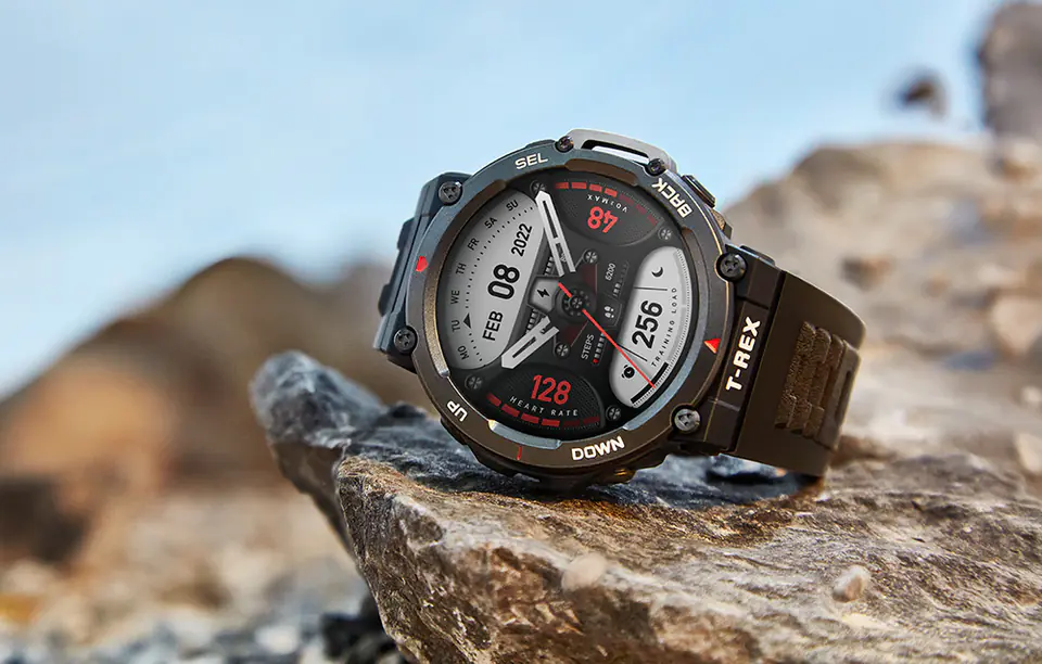 Smartwatch Amazfit T-Rex 2 (Ember Black)