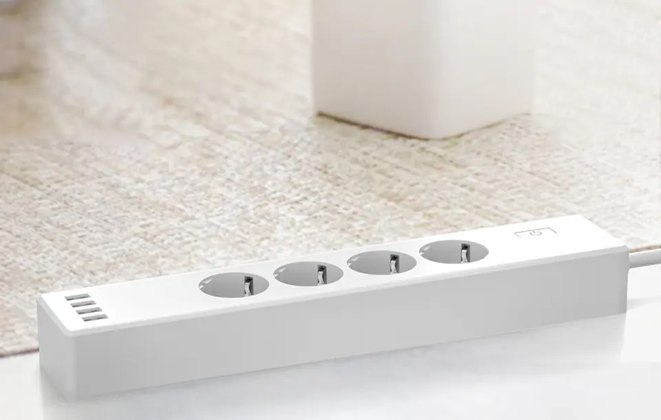 Meross Smart Power Strip, Works with Apple HomeKit EU/FR Version