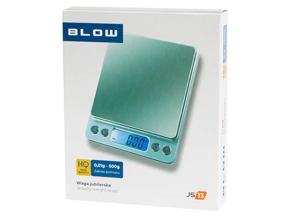 Waga jubilerska, precyzyjna Blow JS13 0,01-500g