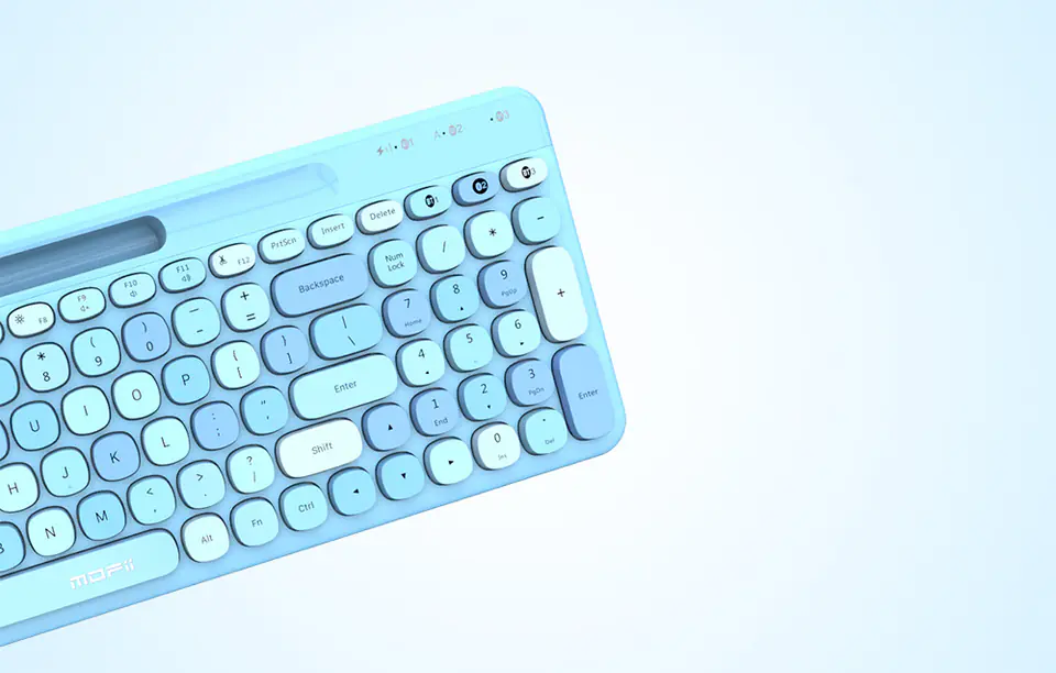 MOFII 888BT Wireless BT Keyboard (Blue)