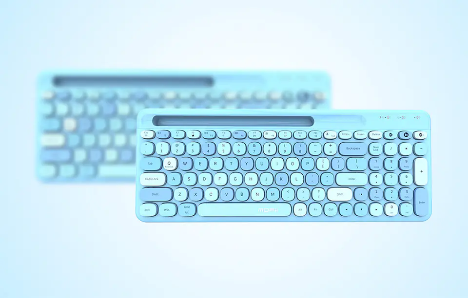 MOFII 888BT Wireless BT Keyboard (Blue)