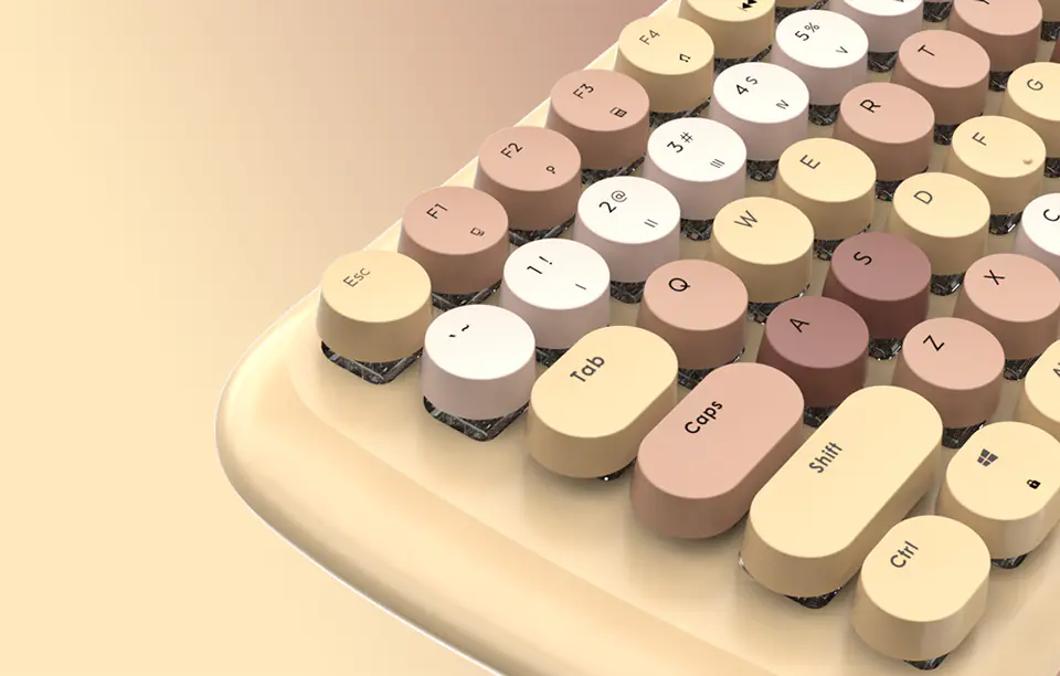 MOFII Candy M mechanical keyboard (Beige)