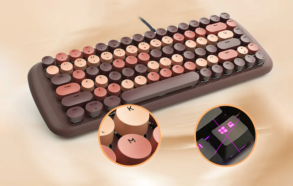 MOFII Candy M mechanical keyboard (brown)