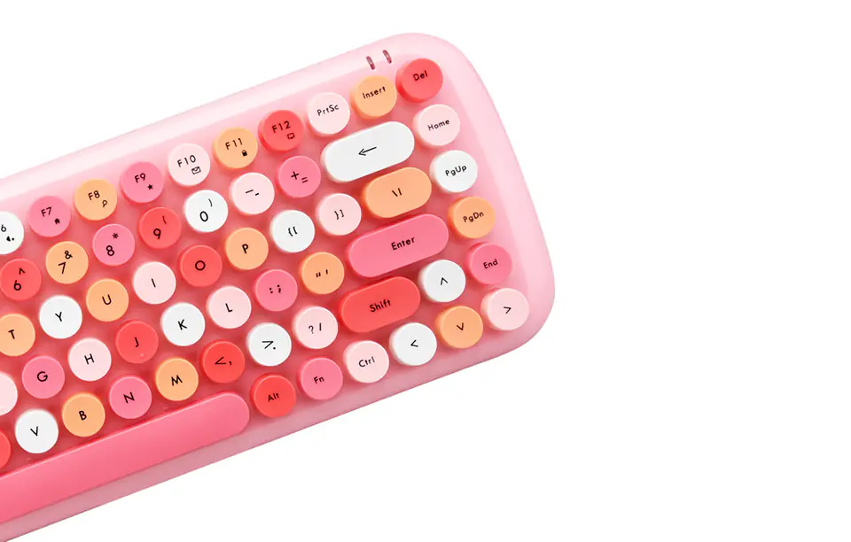 Wireless Keyboard + Mouse Kit MOFII Candy 2.4G (Pink)