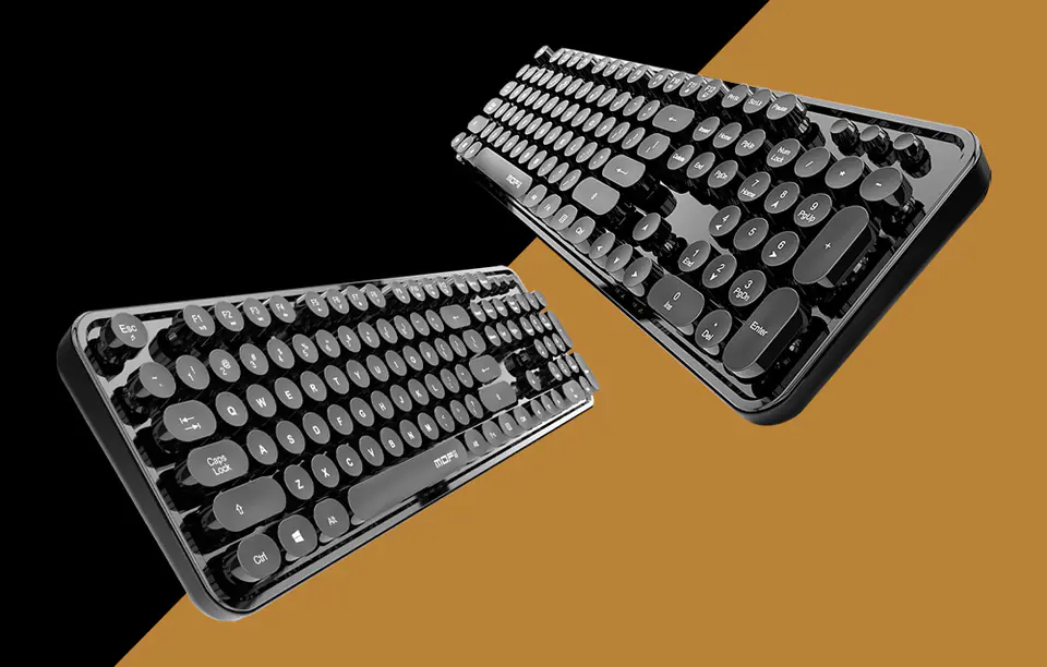 MOFII Sweet 2.4G Wireless Keyboard + Mouse Kit (Black)