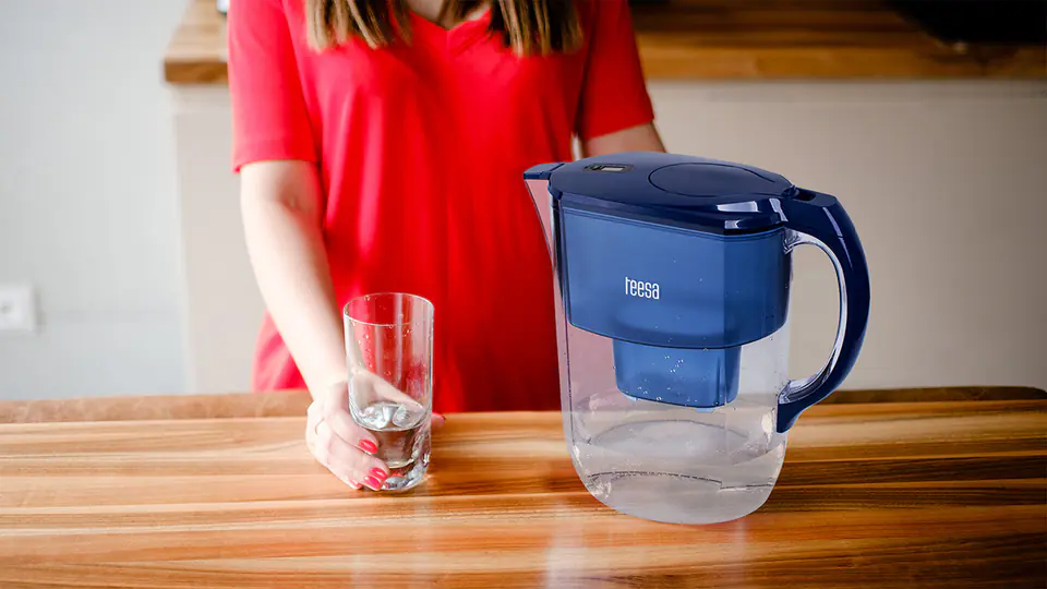 Filter jug 3.8 l blue